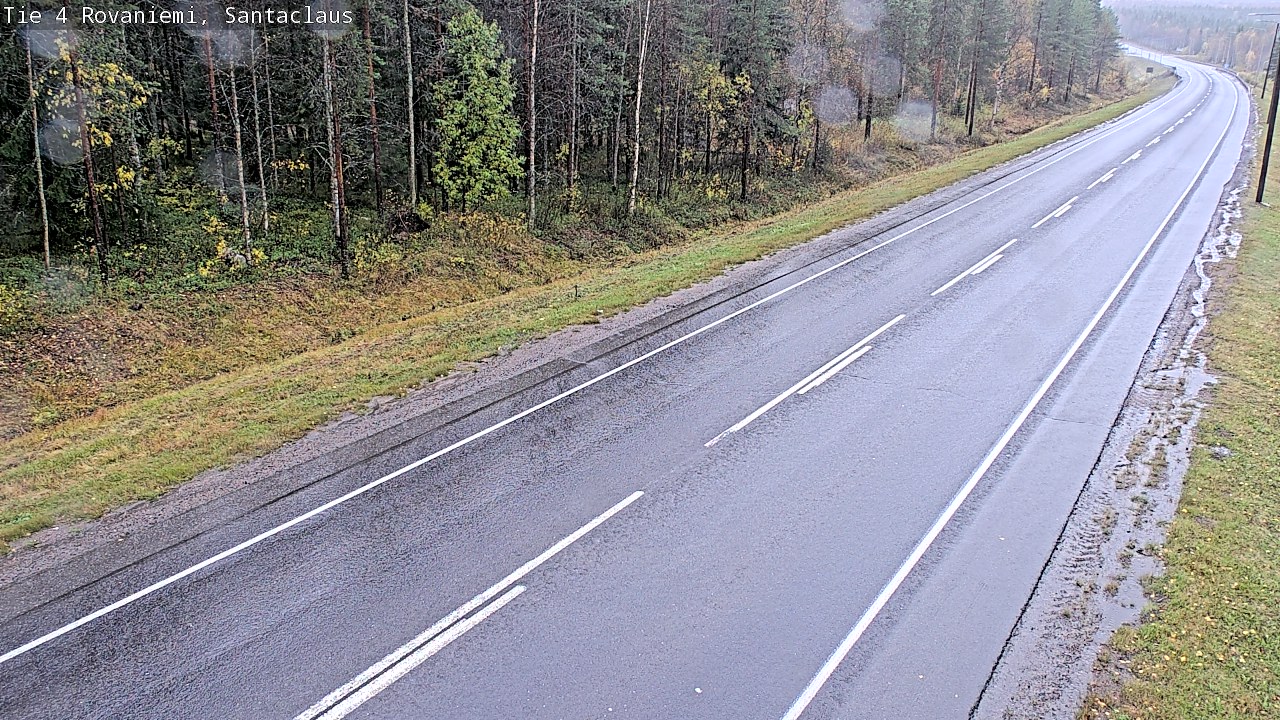 Weather Camera Image Road 4, Rovaniemi, Santa Claus, Rovaniemi, Lappi