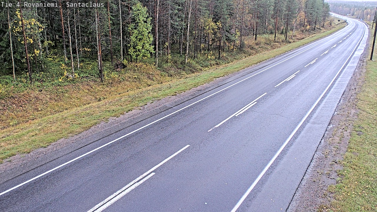 Weather Camera Image Road 4, Rovaniemi, Santa Claus, Rovaniemi, Lappi