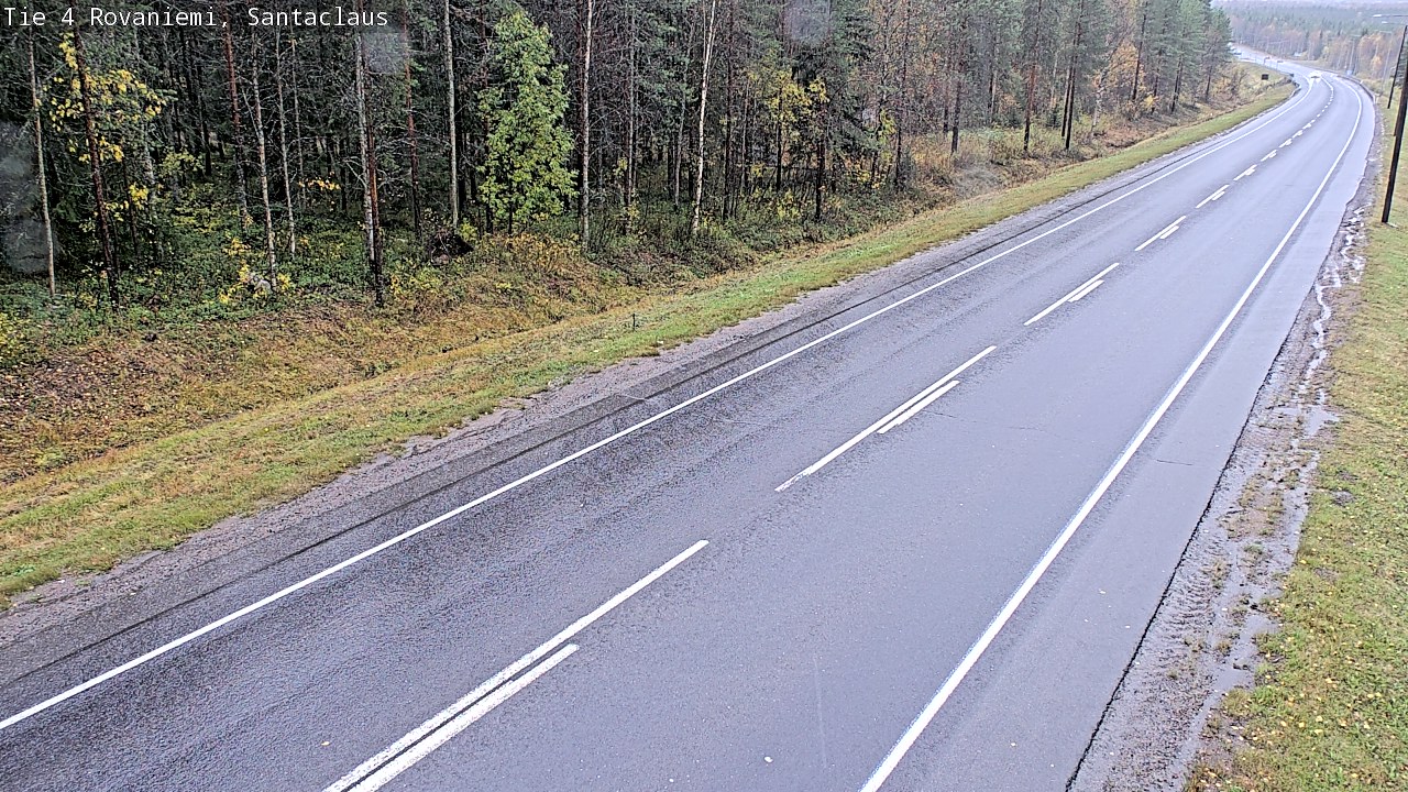Weather Camera Image Road 4, Rovaniemi, Santa Claus, Rovaniemi, Lappi