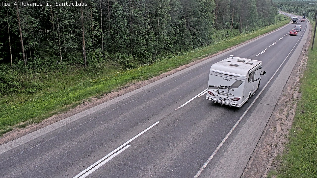 Weather Camera Image Road 4, Rovaniemi, Santa Claus, Rovaniemi, Lappi