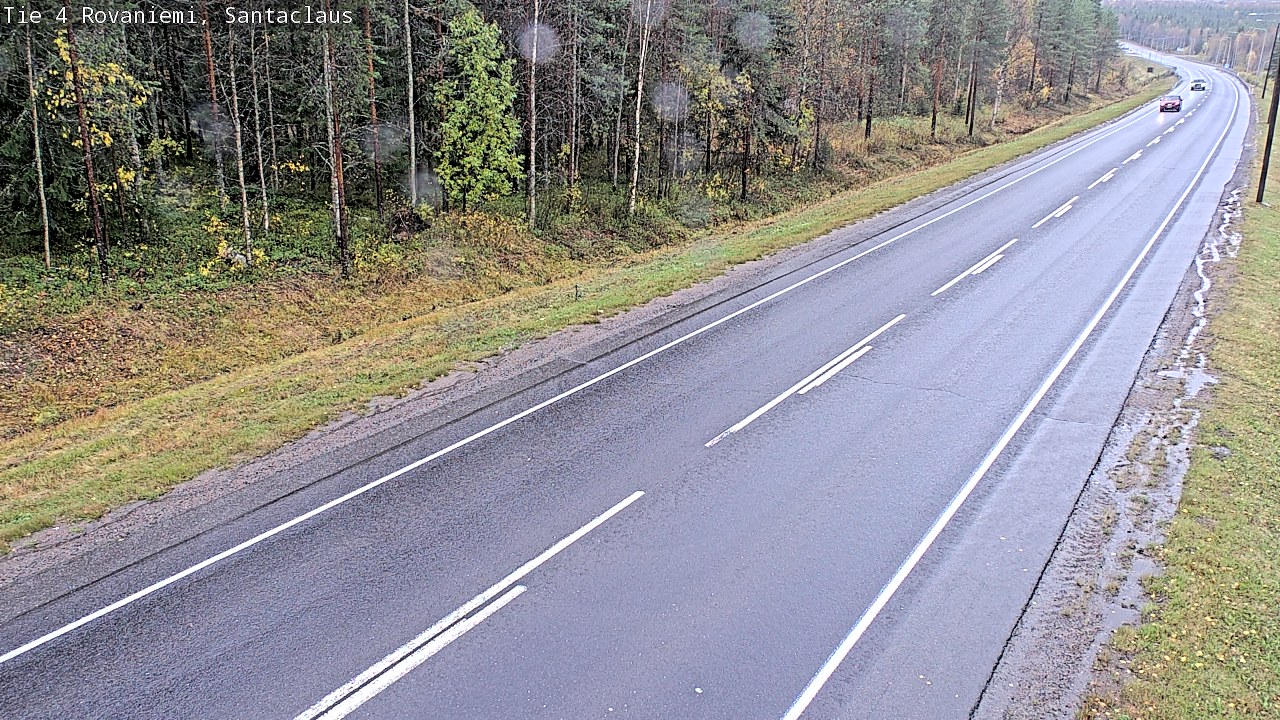 Weather Camera Image Road 4, Rovaniemi, Santa Claus, Rovaniemi, Lappi