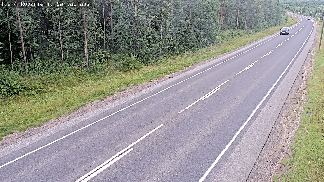 Weather Camera Image Road 4, Rovaniemi, Santa Claus, Rovaniemi, Lappi