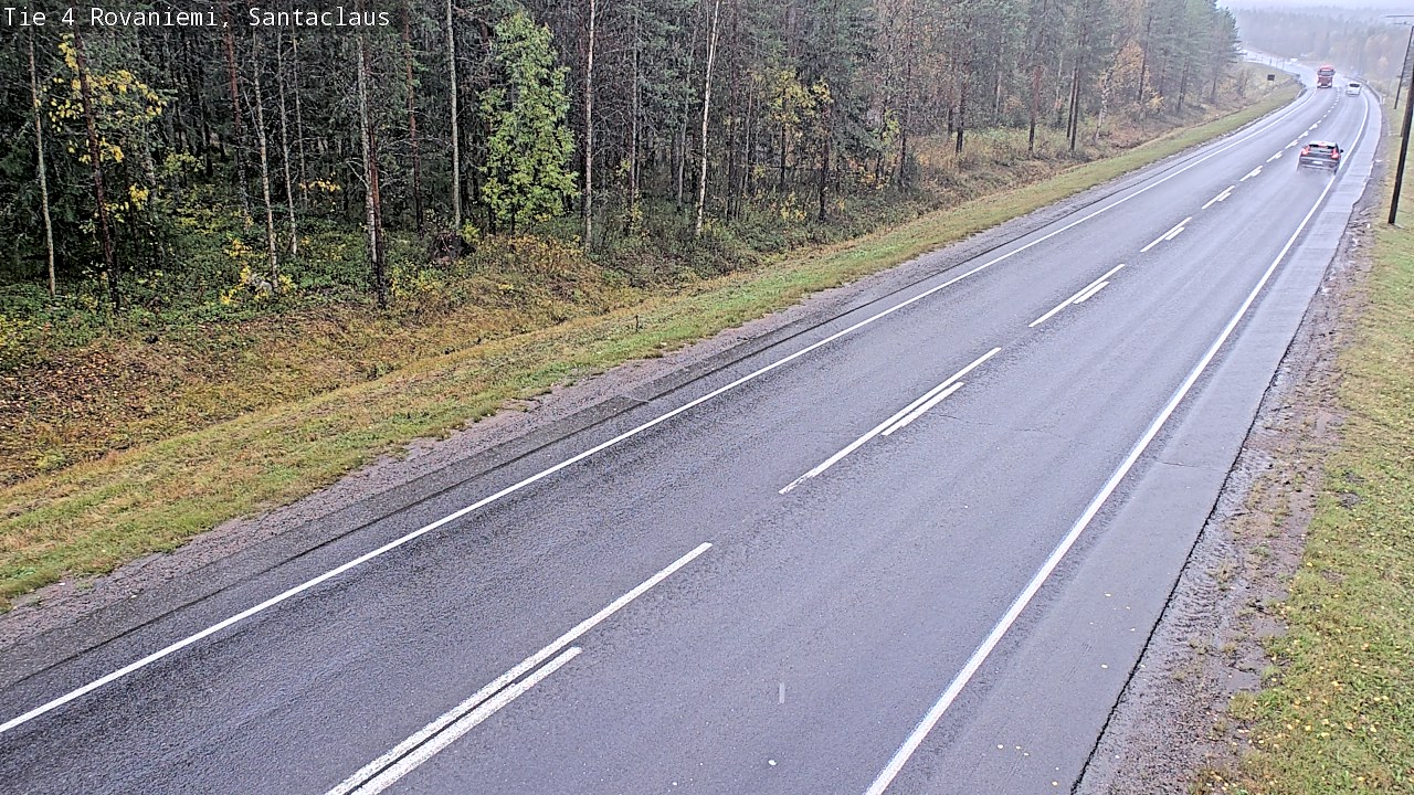 Weather Camera Image Road 4, Rovaniemi, Santa Claus, Rovaniemi, Lappi