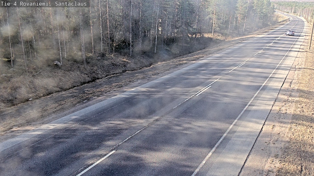 Weather Camera Image Road 4, Rovaniemi, Santa Claus, Rovaniemi, Lappi