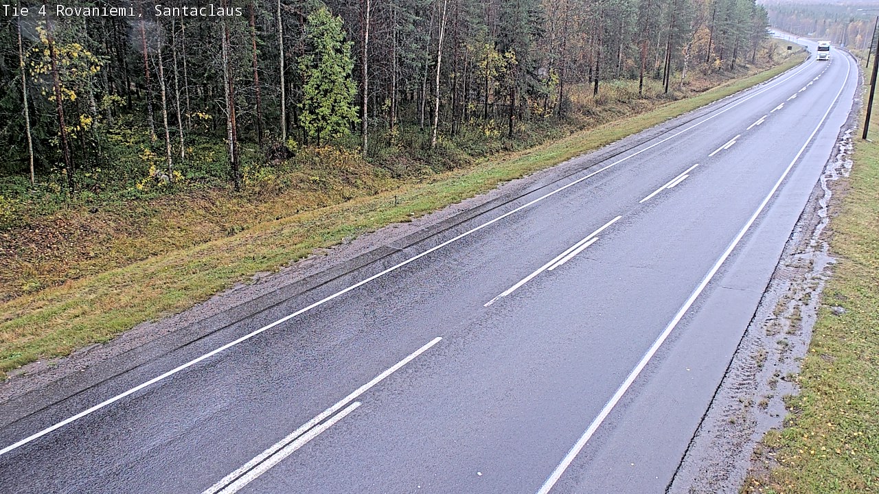 Weather Camera Image Road 4, Rovaniemi, Santa Claus, Rovaniemi, Lappi
