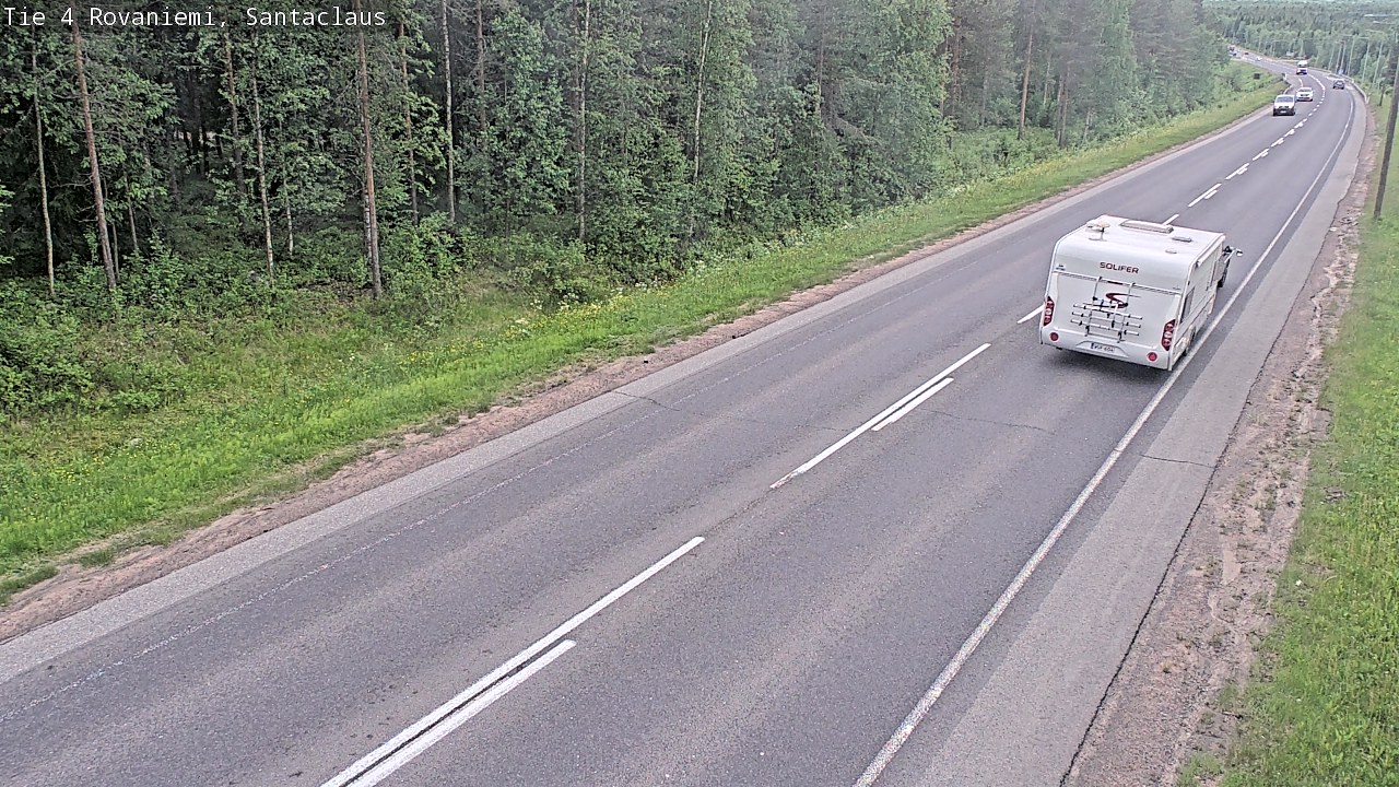 Weather Camera Image Road 4, Rovaniemi, Santa Claus, Rovaniemi, Lappi
