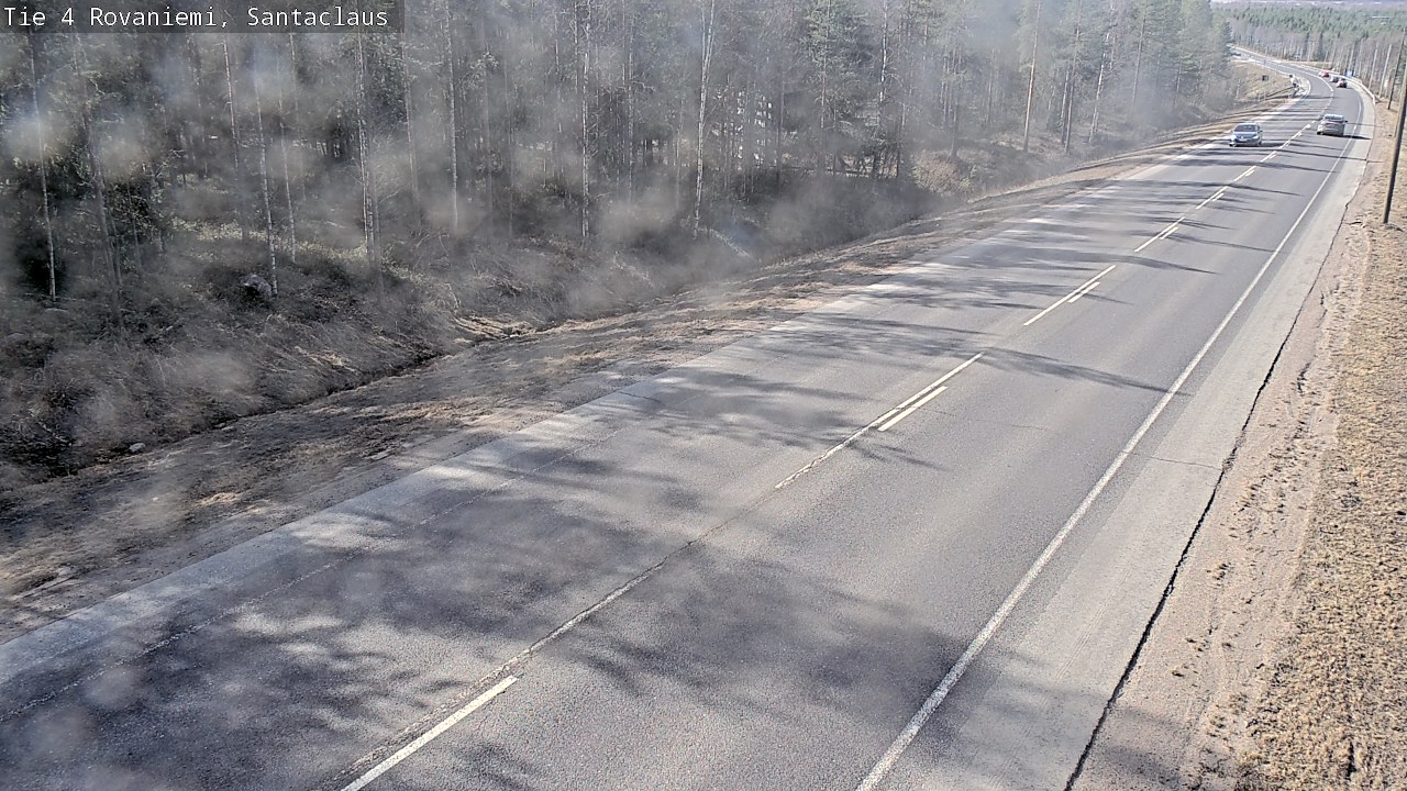 Weather Camera Image Road 4, Rovaniemi, Santa Claus, Rovaniemi, Lappi