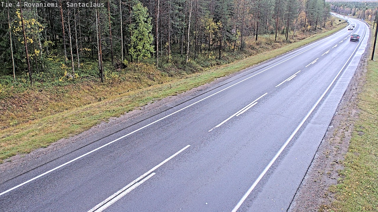Weather Camera Image Road 4, Rovaniemi, Santa Claus, Rovaniemi, Lappi