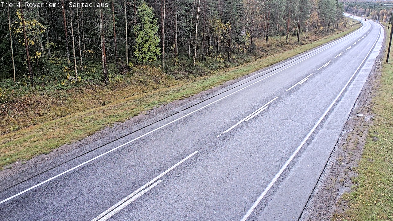 Weather Camera Image Road 4, Rovaniemi, Santa Claus, Rovaniemi, Lappi