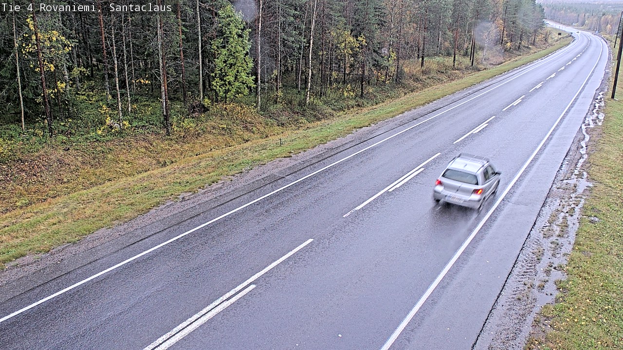Weather Camera Image Road 4, Rovaniemi, Santa Claus, Rovaniemi, Lappi