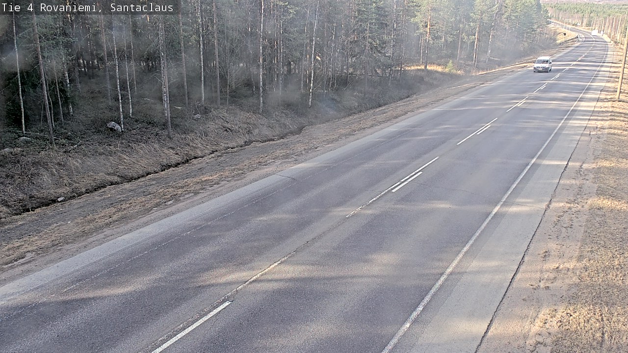 Weather Camera Image Road 4, Rovaniemi, Santa Claus, Rovaniemi, Lappi