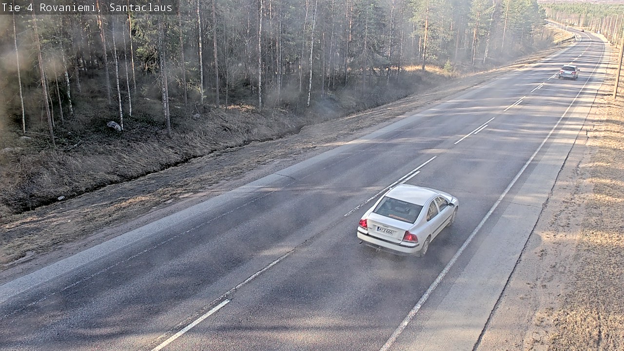 Weather Camera Image Road 4, Rovaniemi, Santa Claus, Rovaniemi, Lappi
