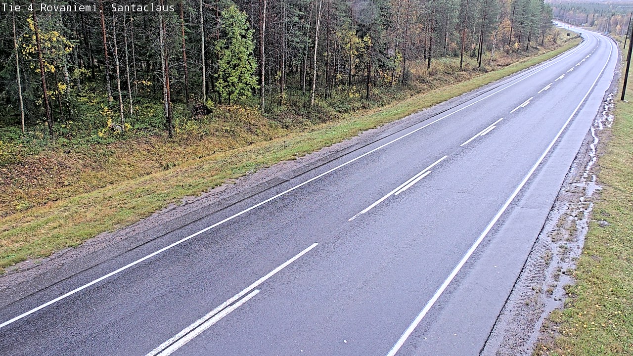 Weather Camera Image Road 4, Rovaniemi, Santa Claus, Rovaniemi, Lappi