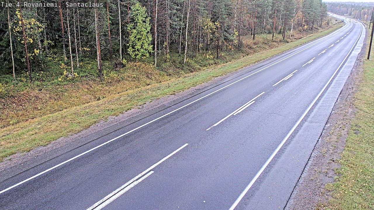 Weather Camera Image Road 4, Rovaniemi, Santa Claus, Rovaniemi, Lappi