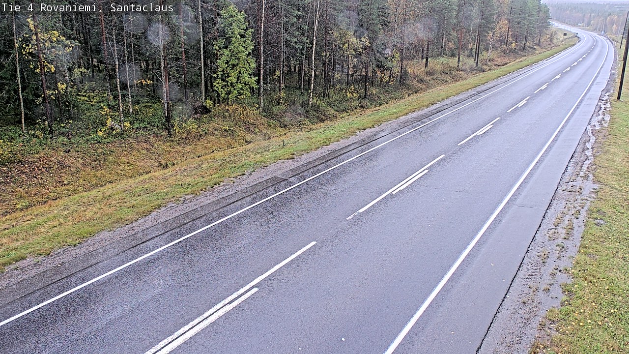 Weather Camera Image Road 4, Rovaniemi, Santa Claus, Rovaniemi, Lappi