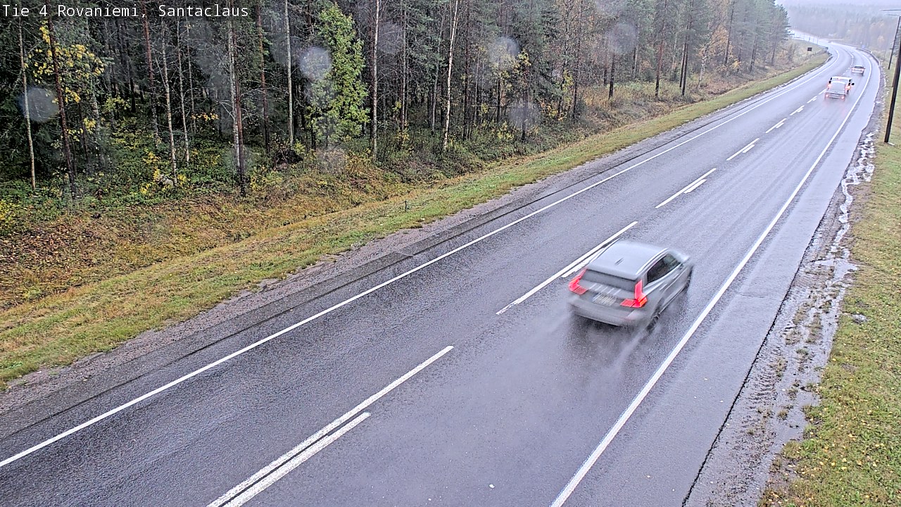 Weather Camera Image Road 4, Rovaniemi, Santa Claus, Rovaniemi, Lappi