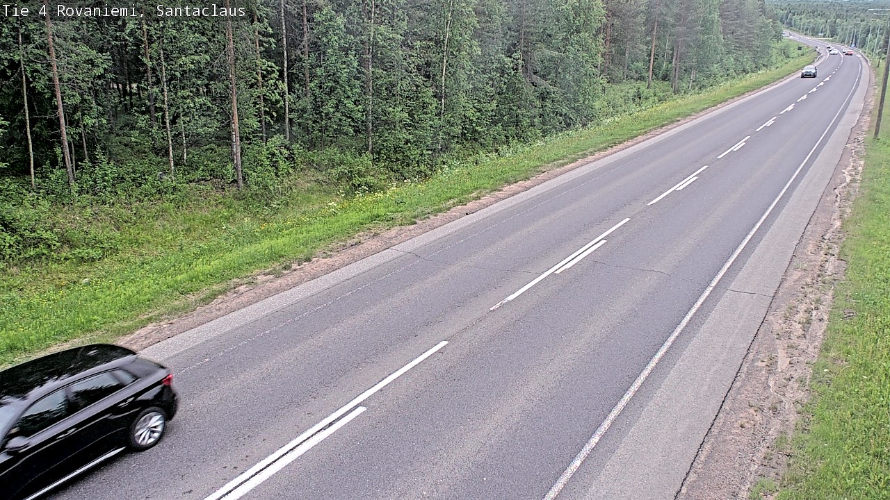 Weather Camera Image Road 4, Rovaniemi, Santa Claus, Rovaniemi, Lappi