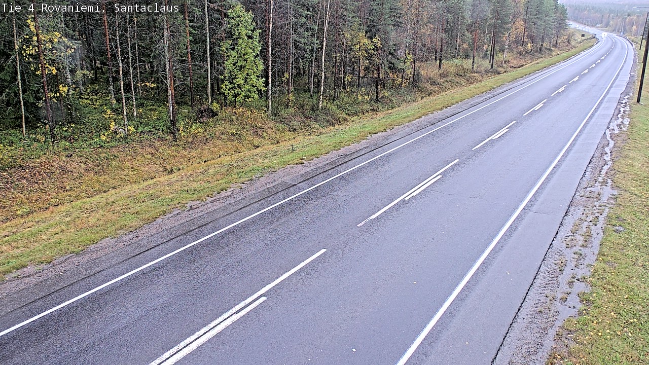 Weather Camera Image Road 4, Rovaniemi, Santa Claus, Rovaniemi, Lappi