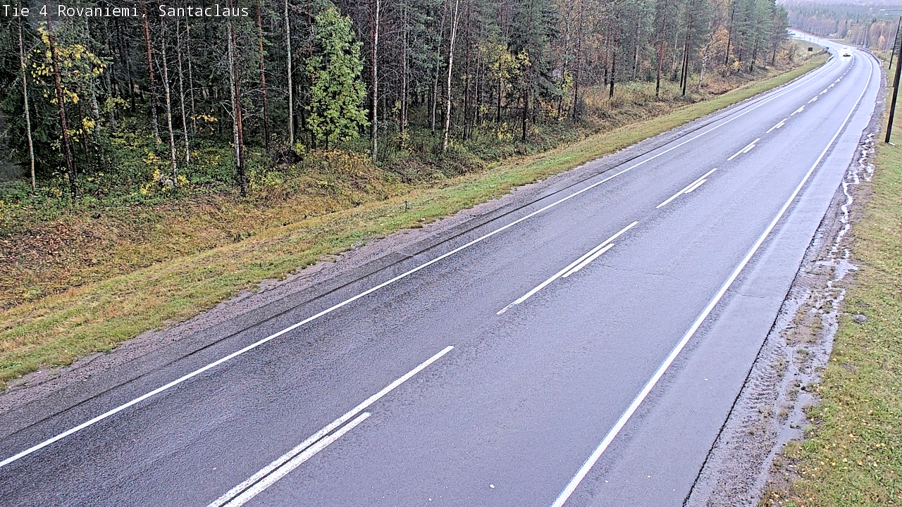 Weather Camera Image Road 4, Rovaniemi, Santa Claus, Rovaniemi, Lappi