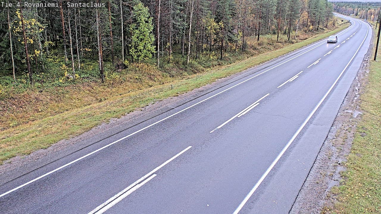 Weather Camera Image Road 4, Rovaniemi, Santa Claus, Rovaniemi, Lappi