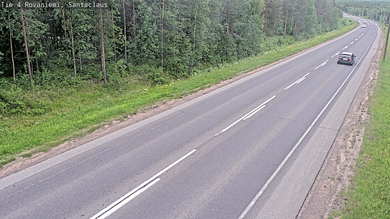 Weather Camera Image Road 4, Rovaniemi, Santa Claus, Rovaniemi, Lappi