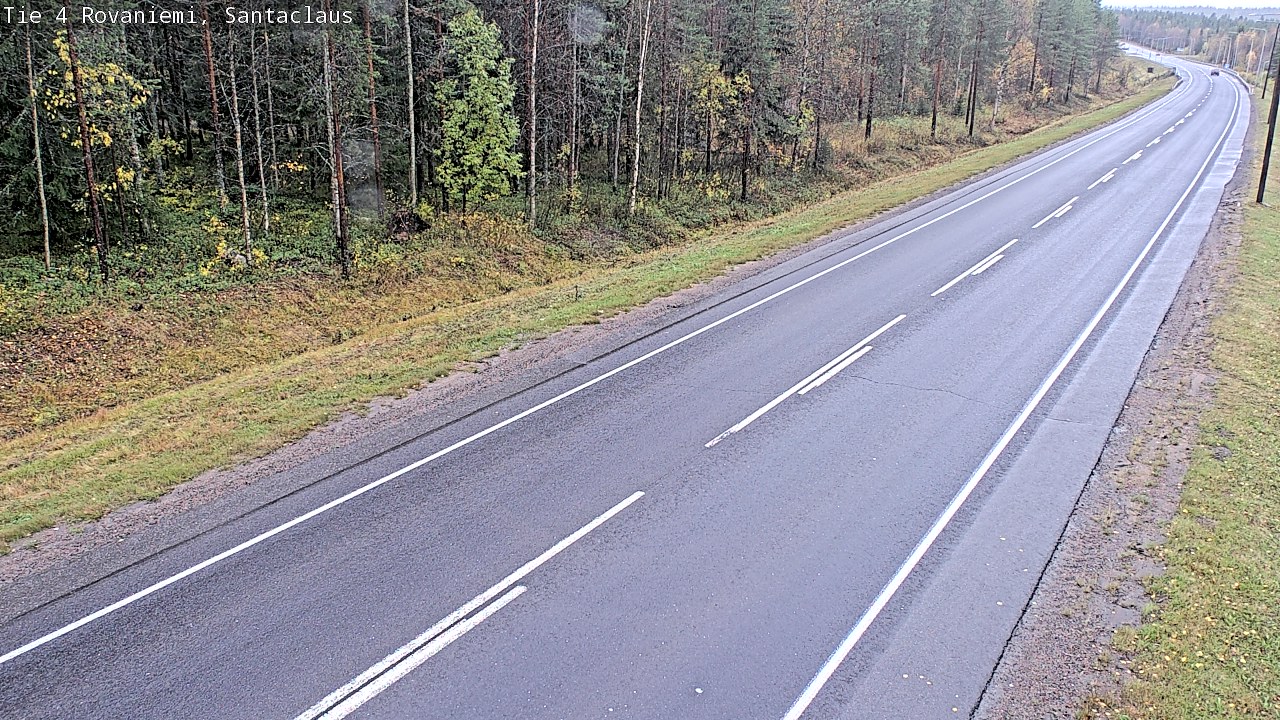 Weather Camera Image Road 4, Rovaniemi, Santa Claus, Rovaniemi, Lappi