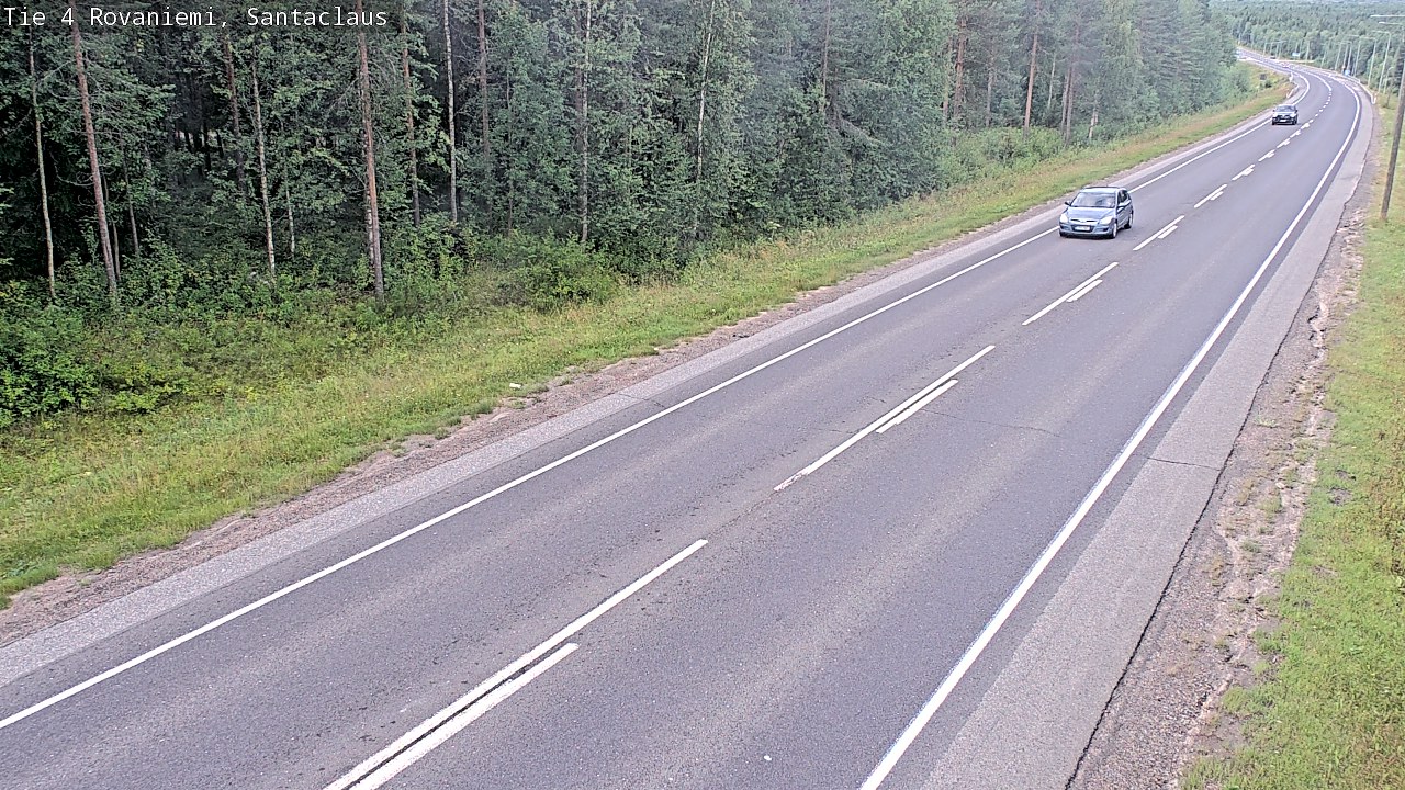 Weather Camera Image Road 4, Rovaniemi, Santa Claus, Rovaniemi, Lappi