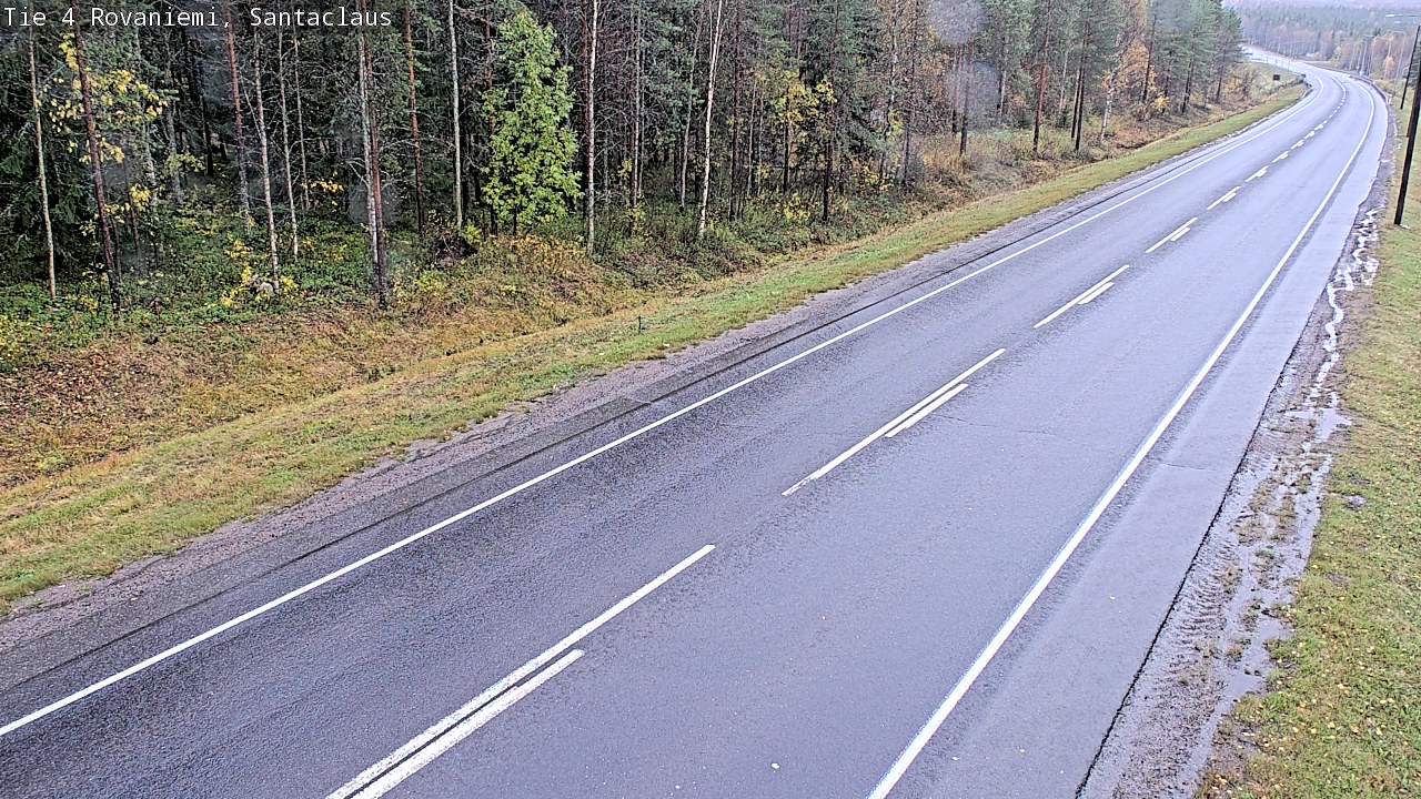 Weather Camera Image Road 4, Rovaniemi, Santa Claus, Rovaniemi, Lappi