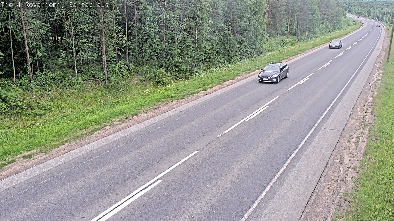 Weather Camera Image Road 4, Rovaniemi, Santa Claus, Rovaniemi, Lappi