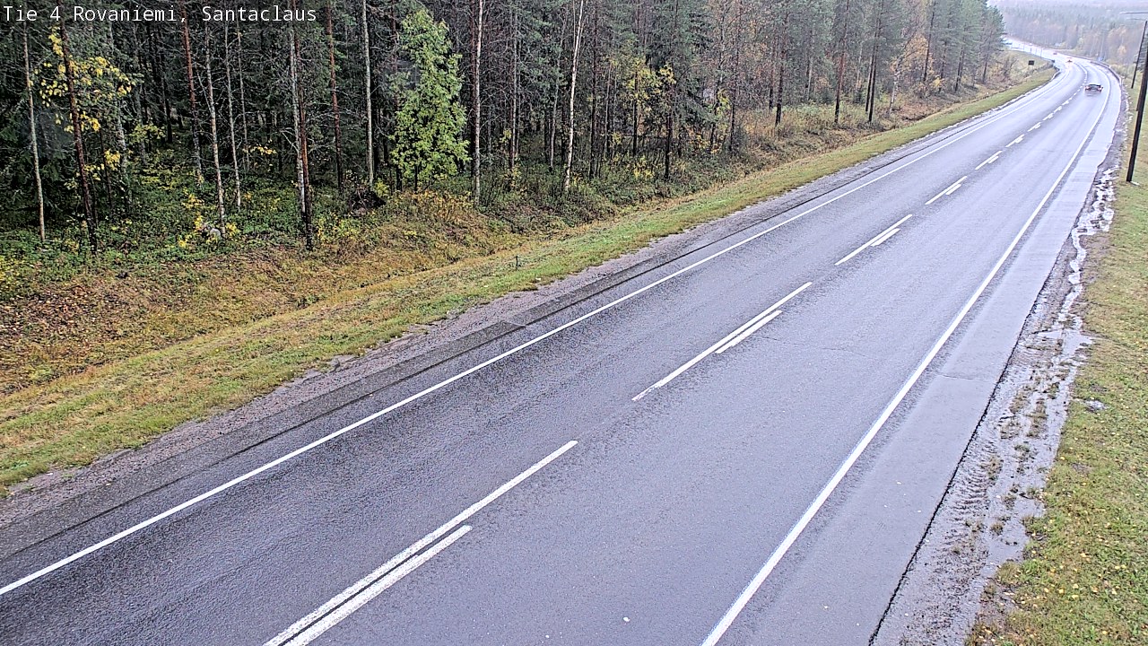Weather Camera Image Road 4, Rovaniemi, Santa Claus, Rovaniemi, Lappi