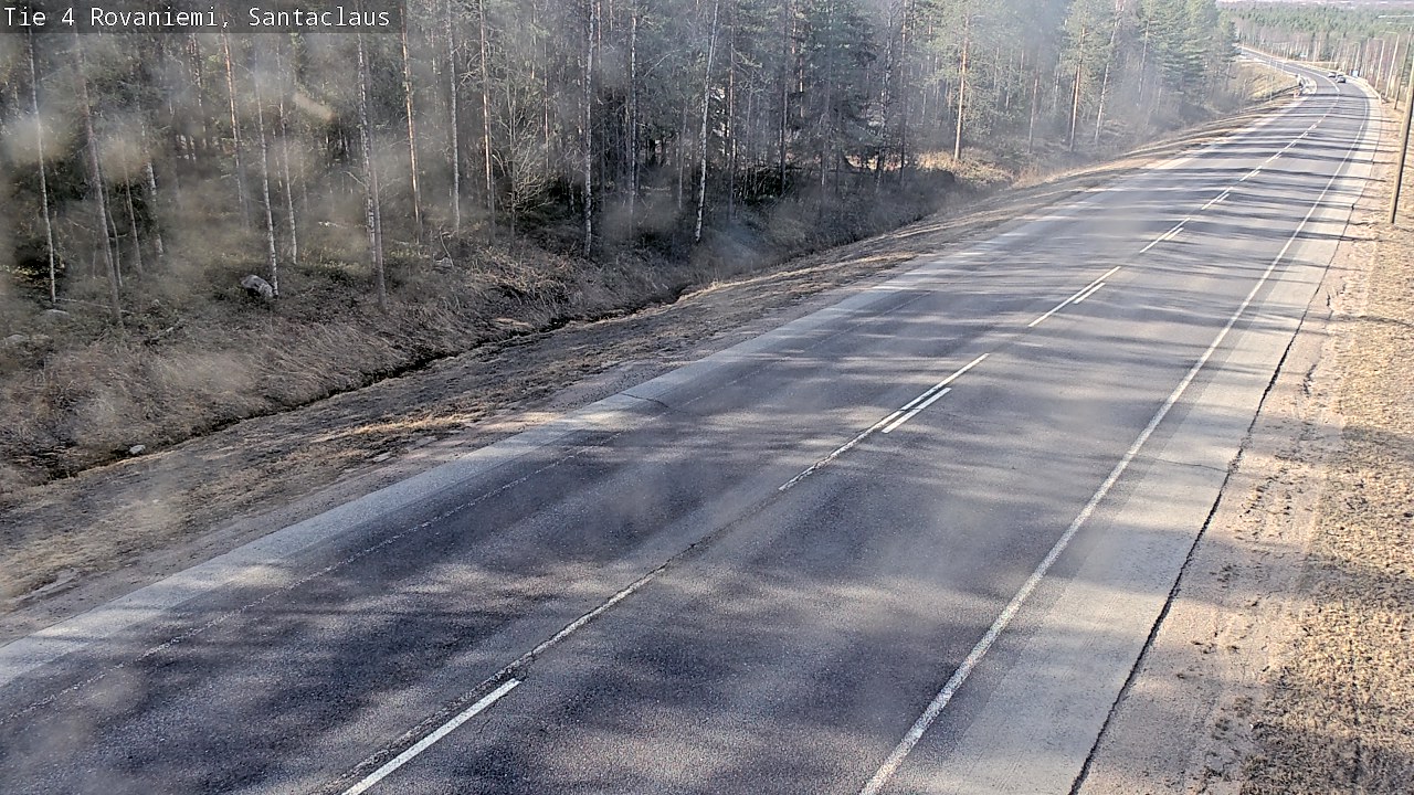 Weather Camera Image Road 4, Rovaniemi, Santa Claus, Rovaniemi, Lappi