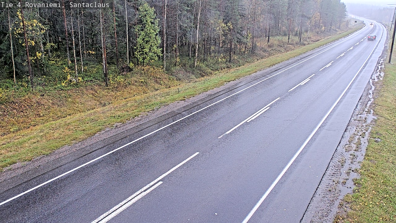 Weather Camera Image Road 4, Rovaniemi, Santa Claus, Rovaniemi, Lappi