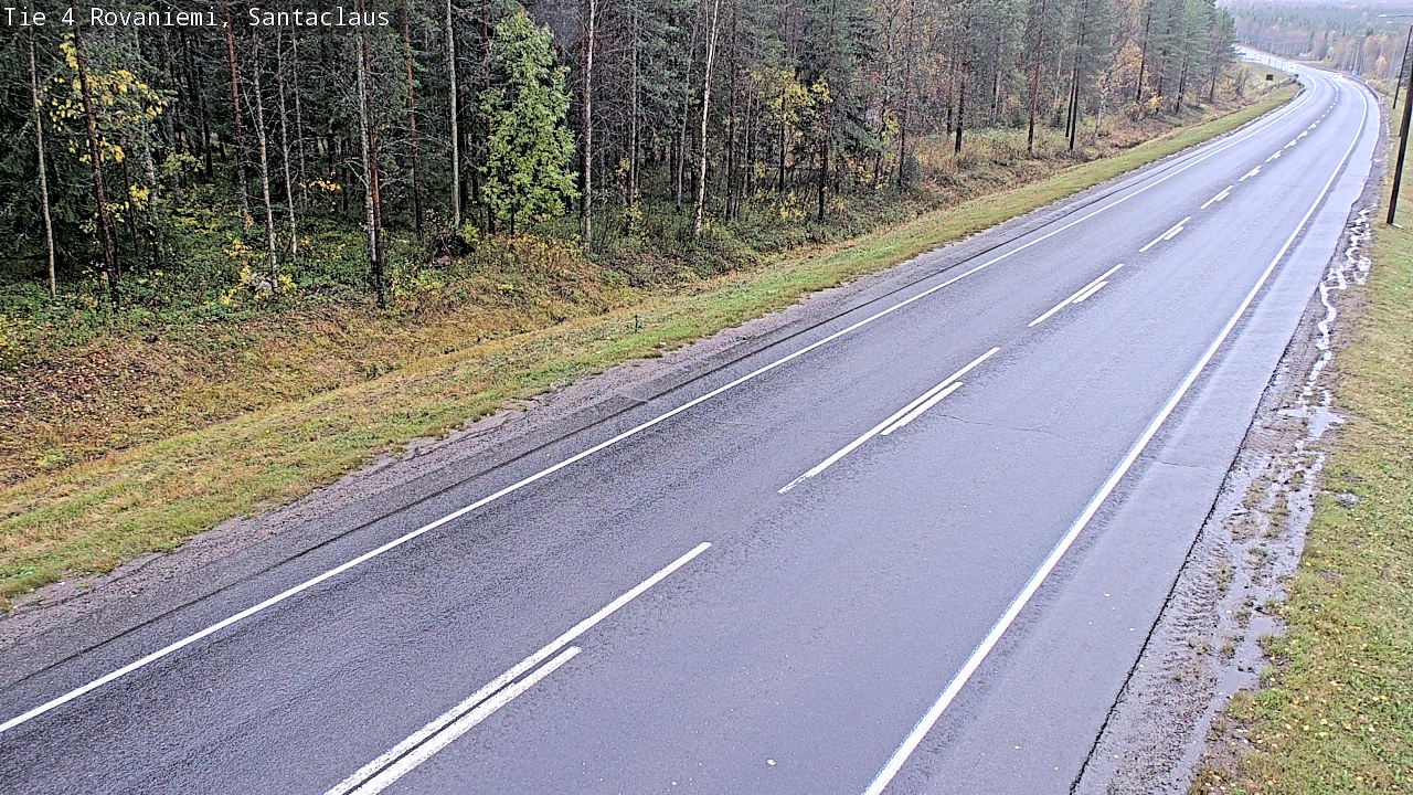 Weather Camera Image Road 4, Rovaniemi, Santa Claus, Rovaniemi, Lappi