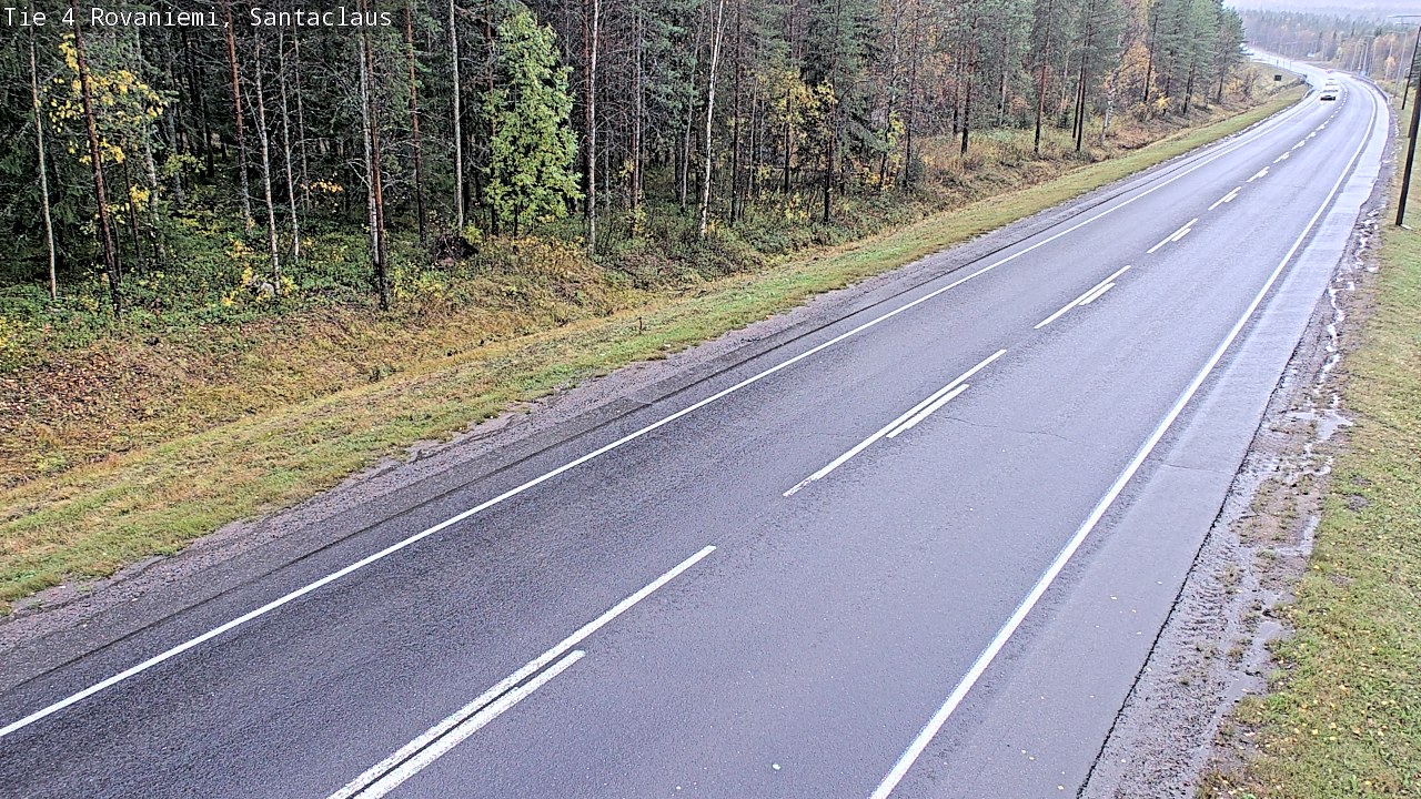 Weather Camera Image Road 4, Rovaniemi, Santa Claus, Rovaniemi, Lappi