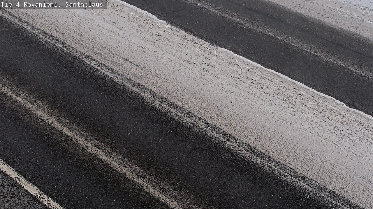 Weather Camera Image Väg 4 Rovaniemi, Santa Claus, Rovaniemi, Lappi