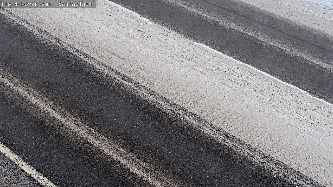Weather Camera Image Väg 4 Rovaniemi, Santa Claus, Rovaniemi, Lappi