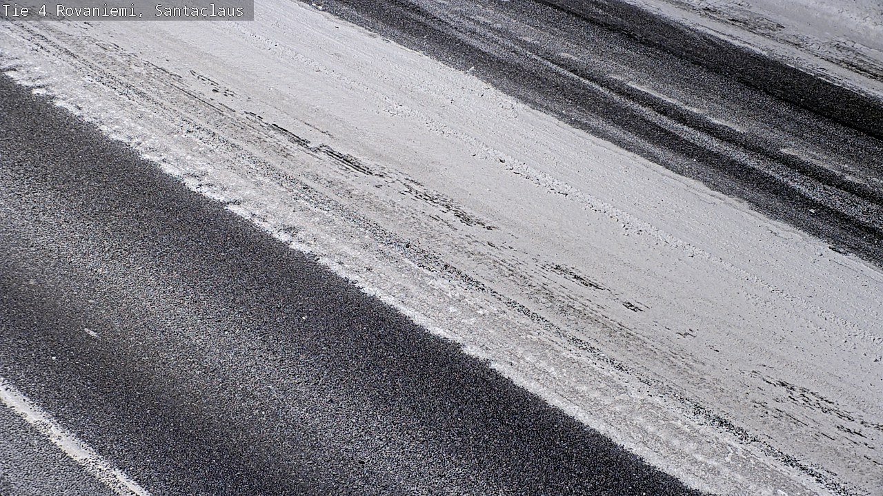 Weather Camera Image Road 4, Rovaniemi, Santa Claus, Rovaniemi, Lappi