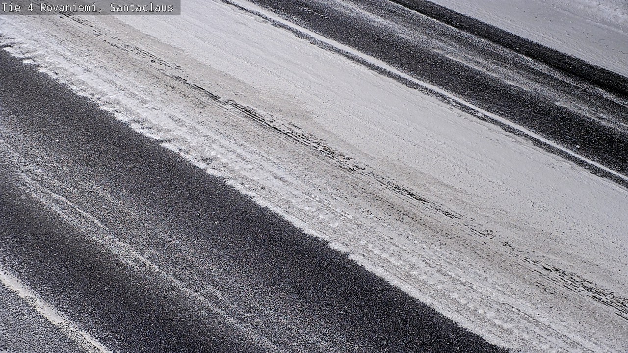 Weather Camera Image Road 4, Rovaniemi, Santa Claus, Rovaniemi, Lappi