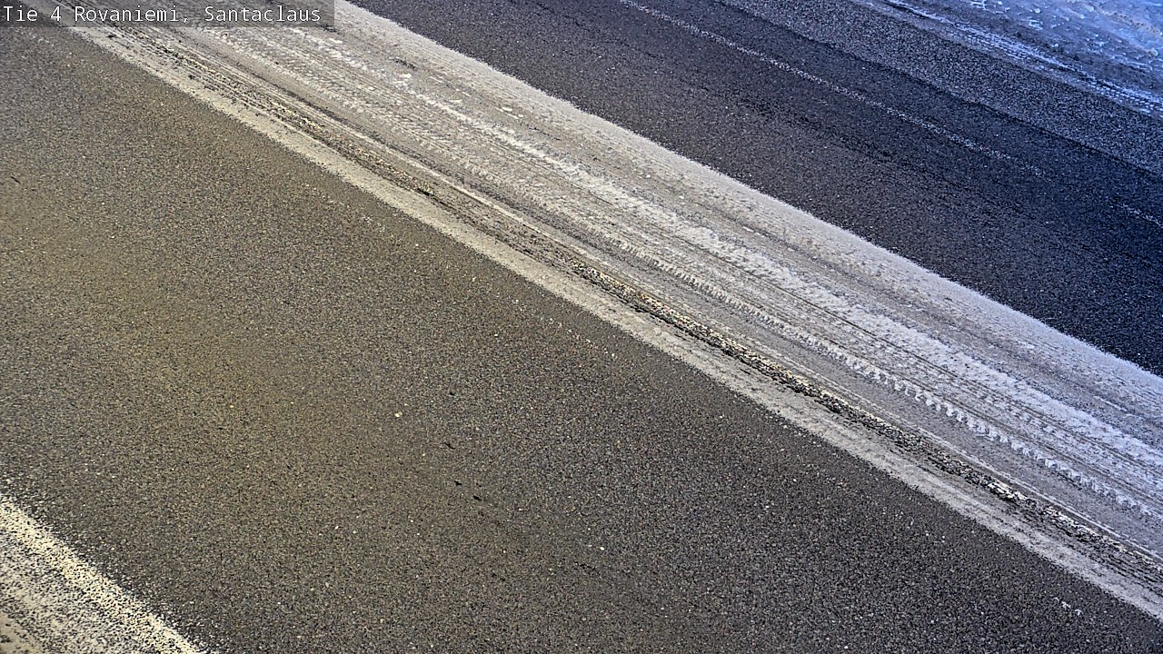 Weather Camera Image Väg 4 Rovaniemi, Santa Claus, Rovaniemi, Lappi