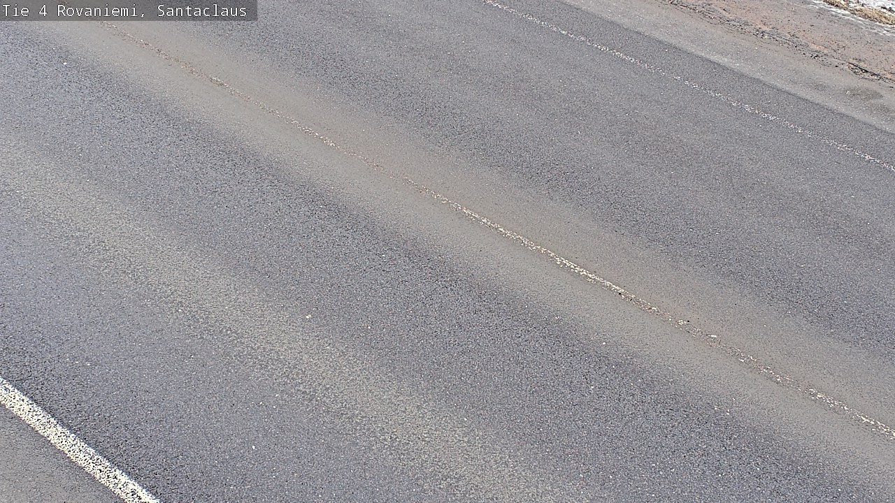 Weather Camera Image Väg 4 Rovaniemi, Santa Claus, Rovaniemi, Lappi
