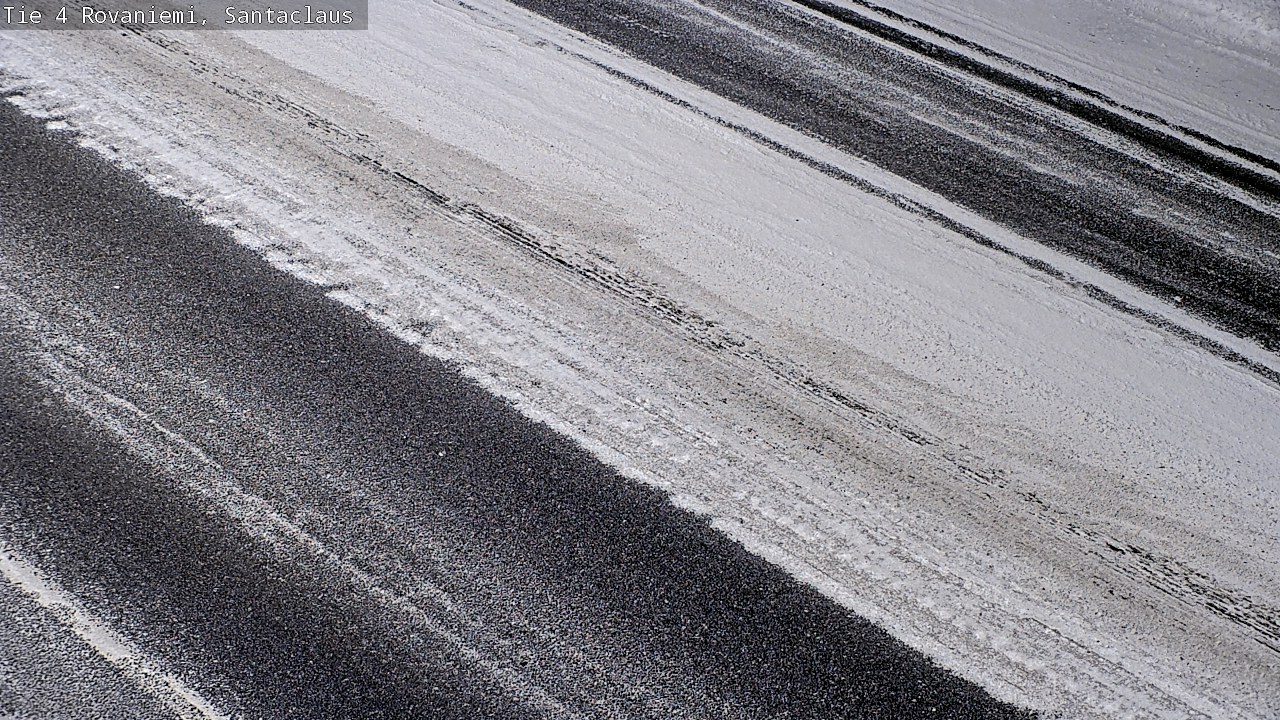 Weather Camera Image Road 4, Rovaniemi, Santa Claus, Rovaniemi, Lappi