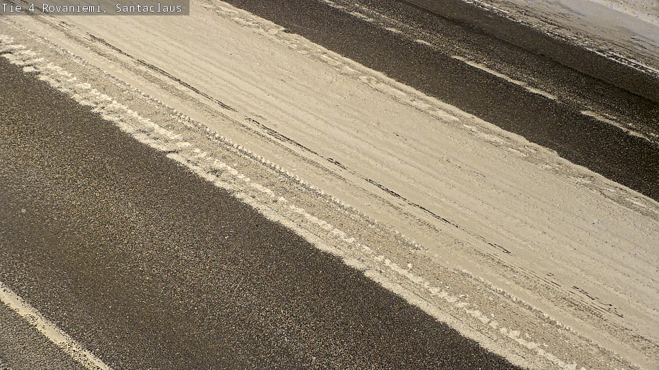 Weather Camera Image Road 4, Rovaniemi, Santa Claus, Rovaniemi, Lappi