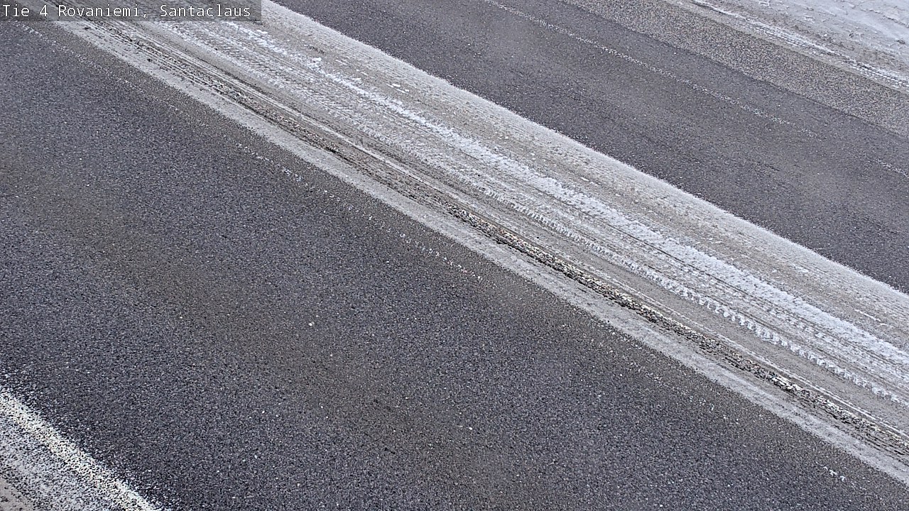 Weather Camera Image Väg 4 Rovaniemi, Santa Claus, Rovaniemi, Lappi