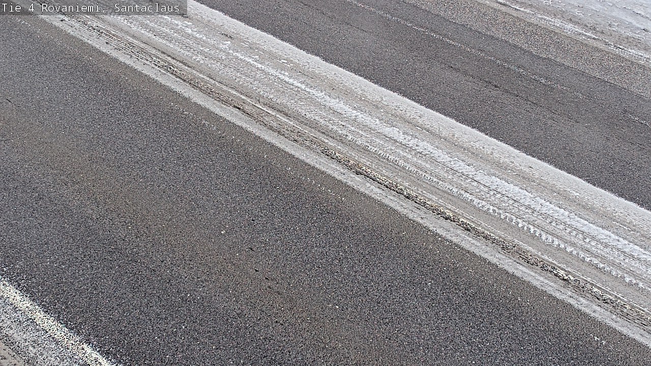Weather Camera Image Väg 4 Rovaniemi, Santa Claus, Rovaniemi, Lappi
