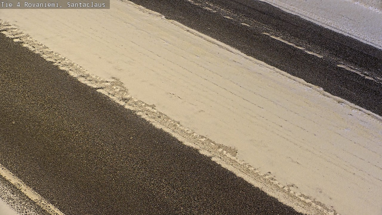 Weather Camera Image Road 4, Rovaniemi, Santa Claus, Rovaniemi, Lappi