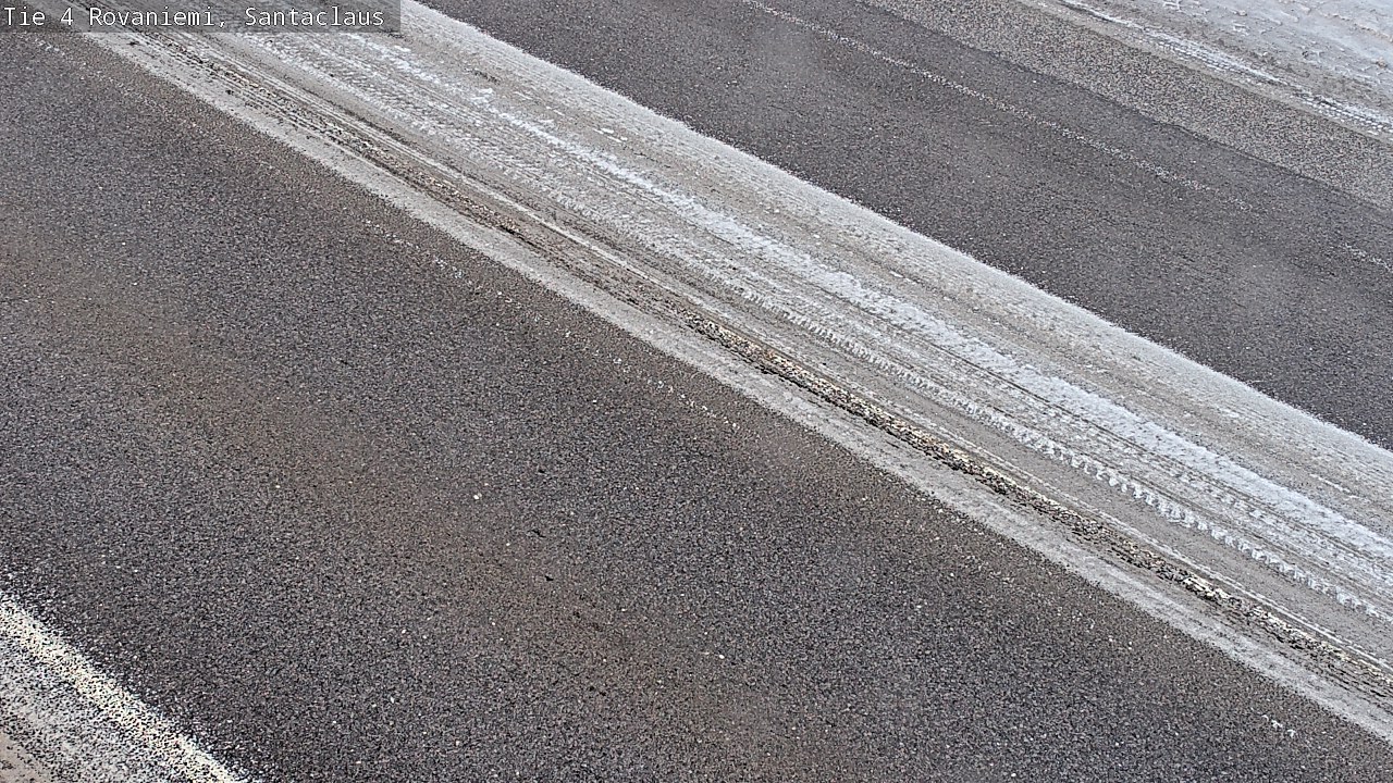 Weather Camera Image Väg 4 Rovaniemi, Santa Claus, Rovaniemi, Lappi