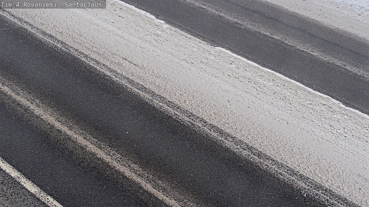 Weather Camera Image Väg 4 Rovaniemi, Santa Claus, Rovaniemi, Lappi