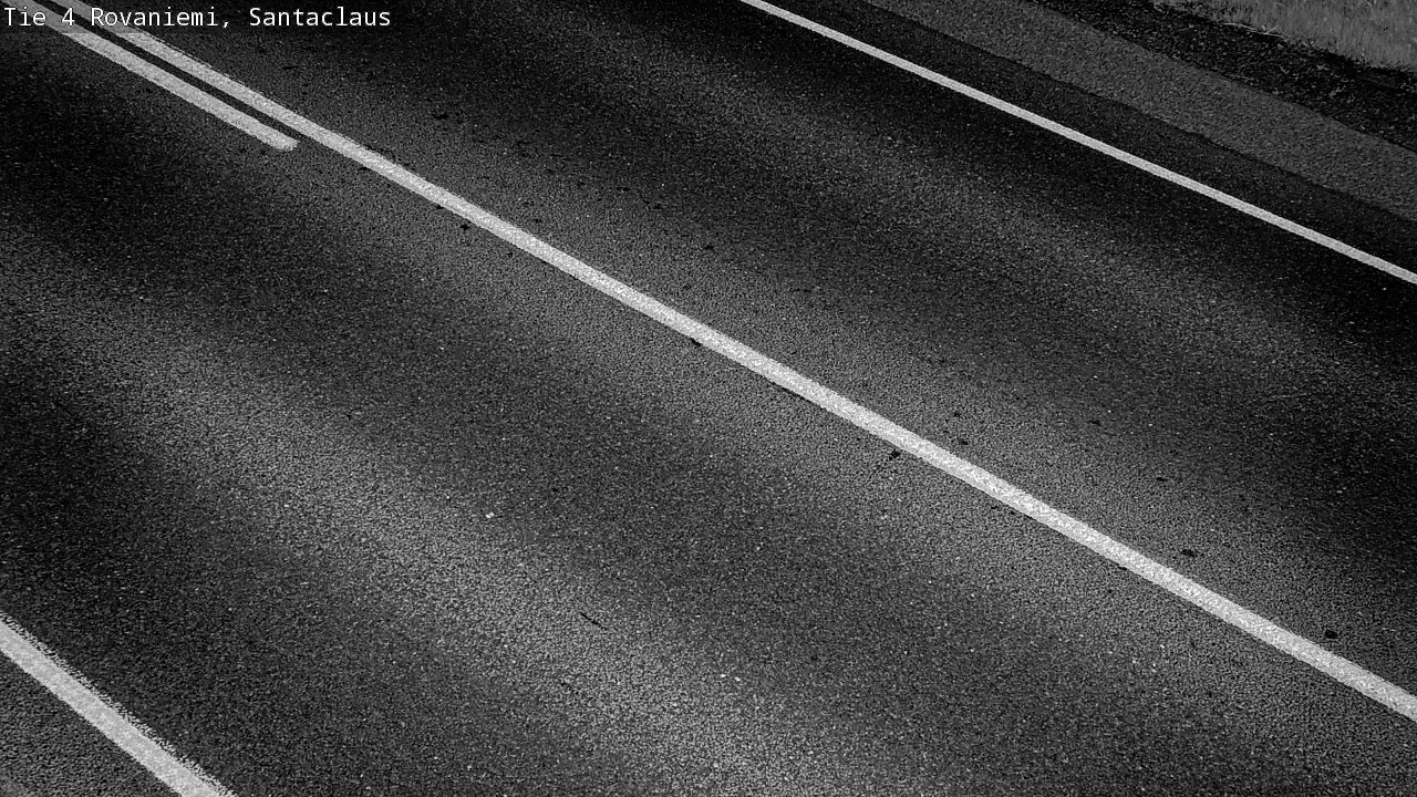 Weather Camera Image Väg 4 Rovaniemi, Santa Claus, Rovaniemi, Lappi