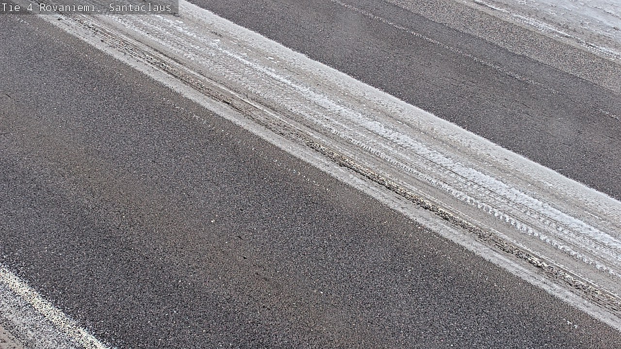 Weather Camera Image Väg 4 Rovaniemi, Santa Claus, Rovaniemi, Lappi