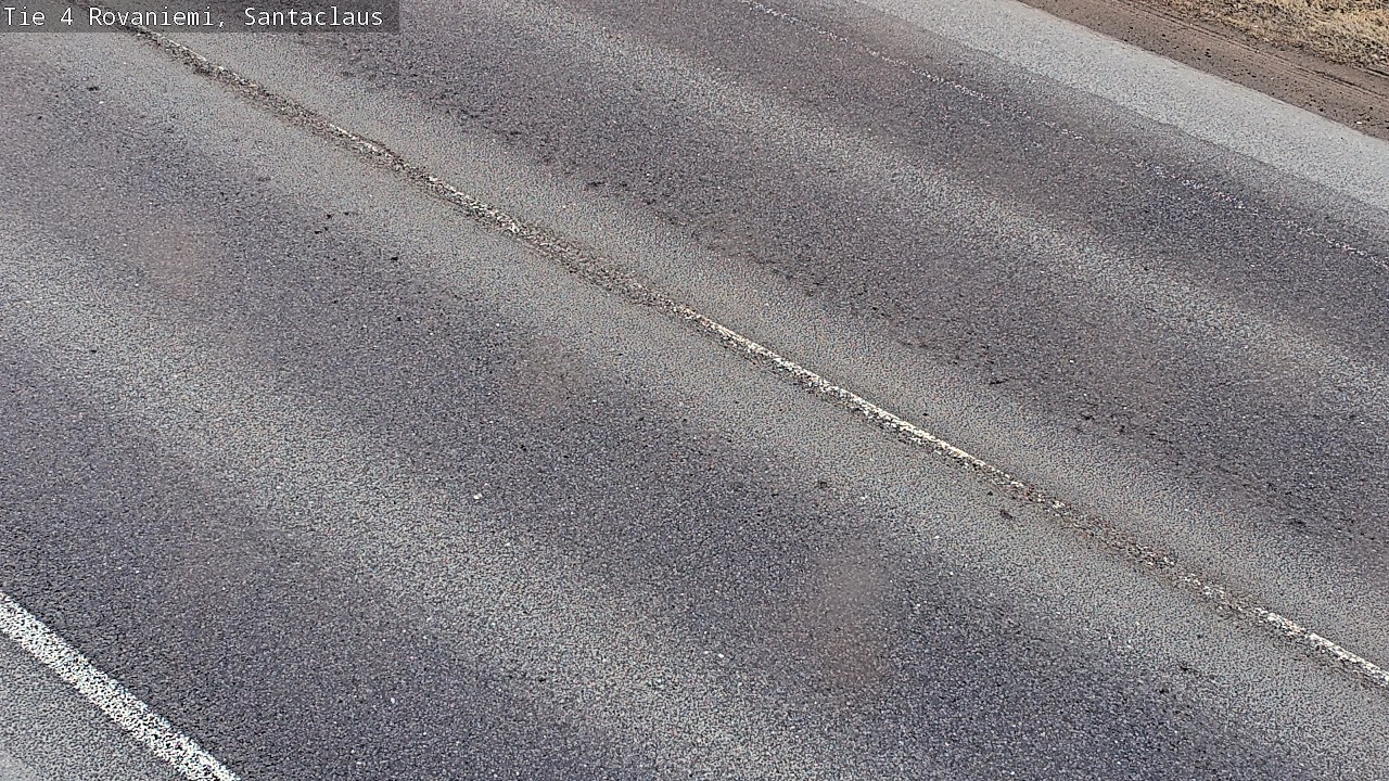 Weather Camera Image Road 4, Rovaniemi, Santa Claus, Rovaniemi, Lappi